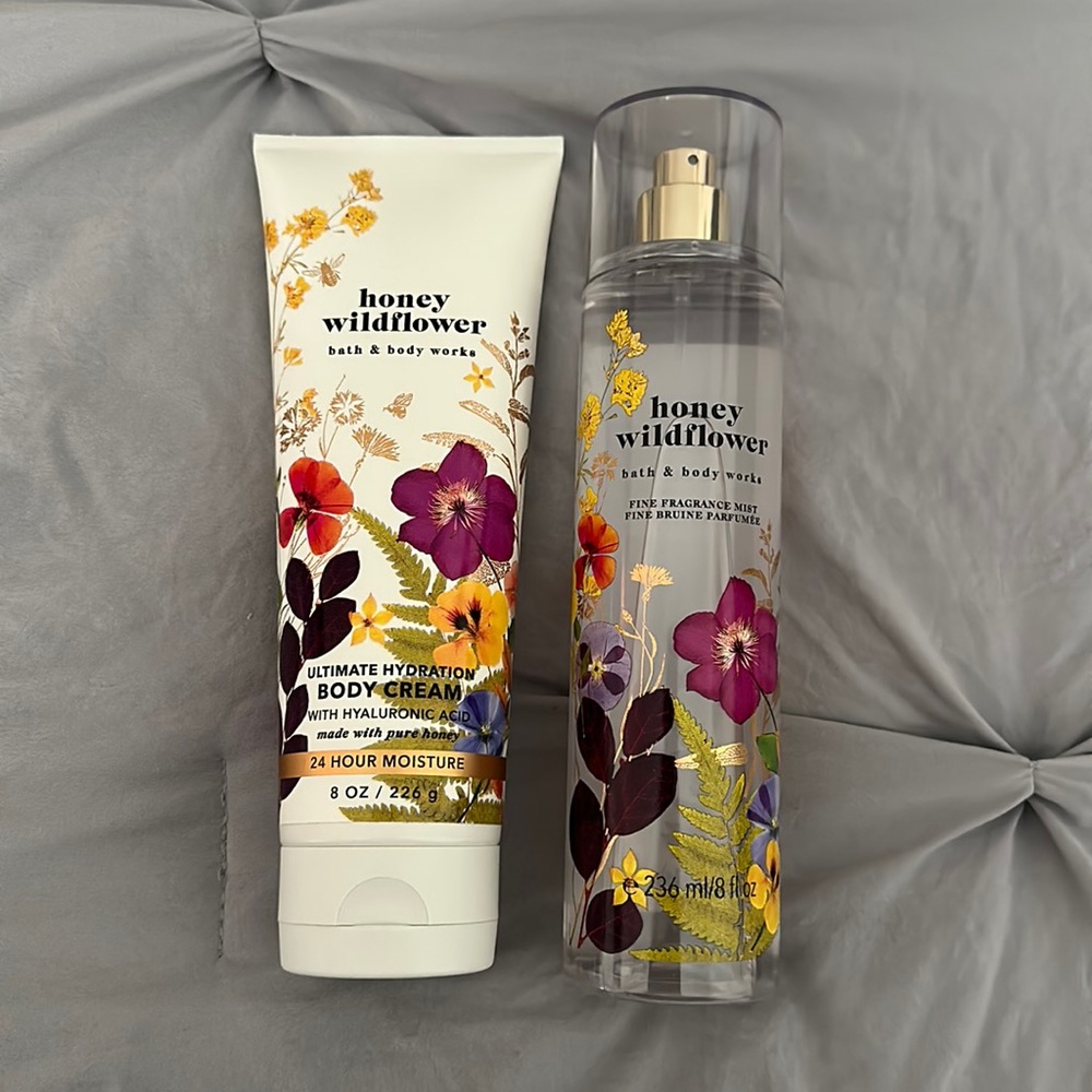 BBW lotion and body mist